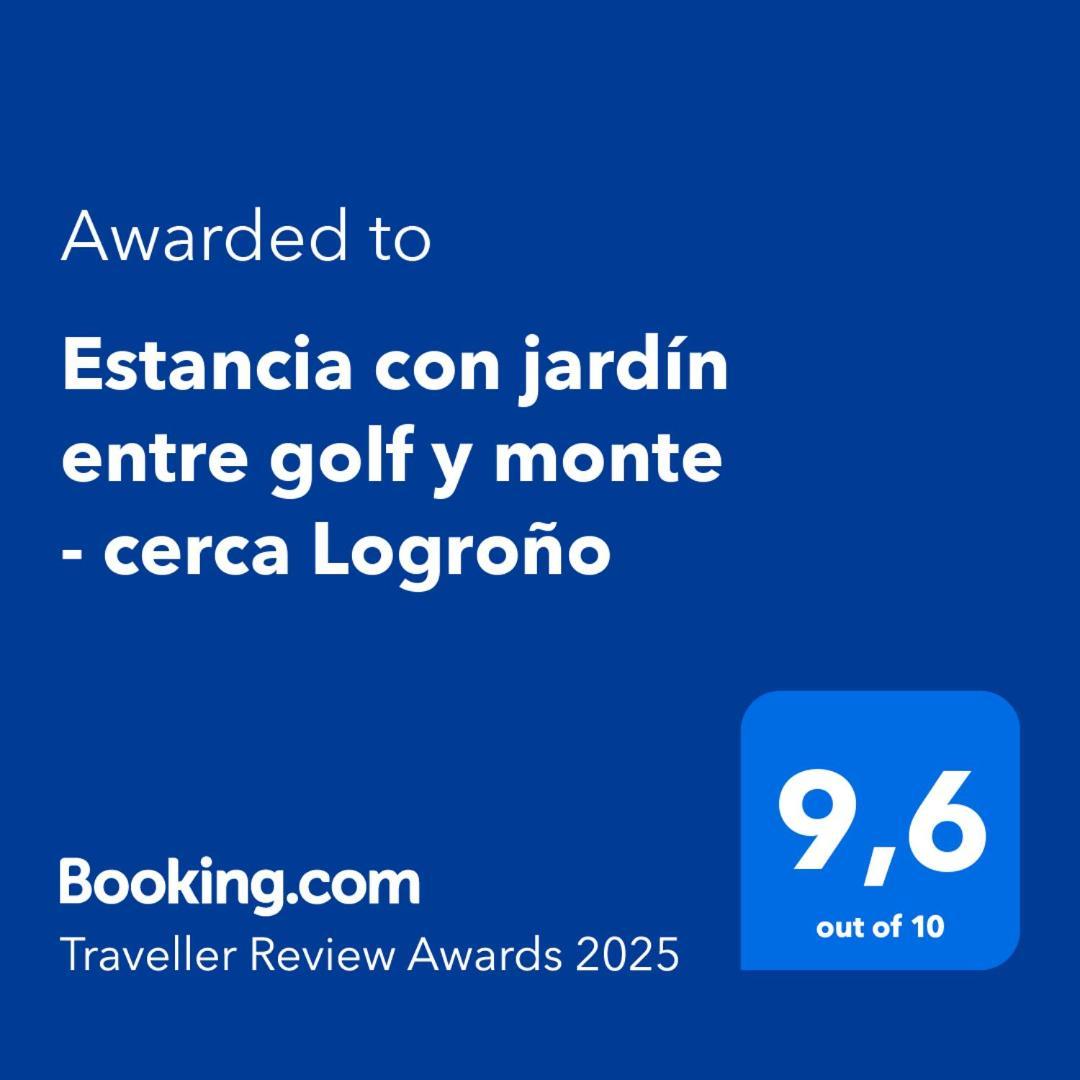Estancia Con Jardin Entre Golf Y Monte - Cerca Logrono Sojuela エクステリア 写真